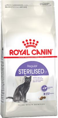 Корм Royal Canin Sterelised, для стерилизованных кошек с 1 до 7 лет