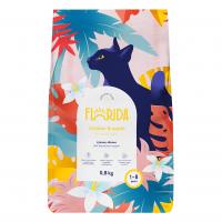 Сухой корм Florida Adult cat Chiсken & Apple, для взрослых кошек с курицей и яблоком