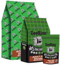 Сухой корм ZOORING ADULT DOG STANDART для молодых и взрослых собак всех пород, которым требуется пониженное содержание протеина и жира МЯСНОЙ РАЦИОН