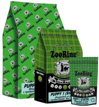 Сухой корм ZOORING PUPPY 1 (STARTER) ИНДЕЙКА И РИС С ПРОБИОТИКАМИ, без пшеницы для щенков всех пород в возрасте с 3-х недель до 3-4 месяцев, а также для беременных и кормящих сук