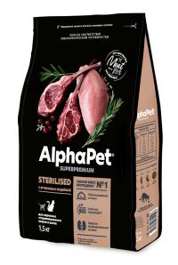 ����� ���� AlphaPet Superpremium lamb and turkey, ��� ��������������� ����� � �������� � ��������