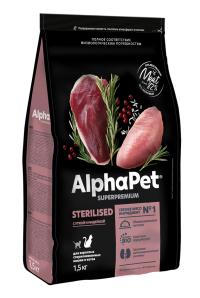 C���� ���� AlphaPet Superpremium duck and turkey, ��� ��������������� ����� � ����� � ��������