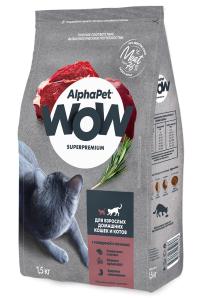 ����� ���� AlphaPet WOW Superpremium Adult Beef, ��� �������� ����� � ��������� � �������