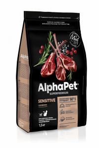 C���� ���� AlphaPet Superpremium sensitive, � �������� ��� �������� ����� � ����� � �������������� ������������