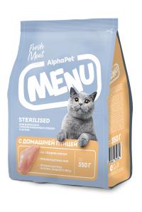 ����� ���� AlphaPet Menu Sterilised chiken, ��� ��������������� ����� � �������