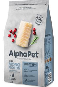 ����� ���� AlphaPet Superpremium MONOPROTEIN FISH, ������������ ���� �� ���� ����� ���� ��� �������� �����