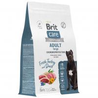 Сухой корм BRIT CARE с индейкой и уткой для собак крупных пород "Dog Adult Large Chondroprotectors"
