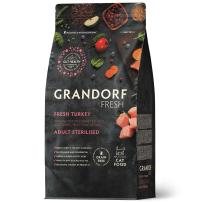 ����� ���� ��� ��������������� ����� GRANDORF Fresh Cat STERILISED Turkey&Sweet Potato ������ ���� ������� � �������