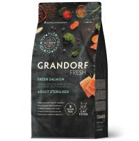 ����� ���� ��� ��������������� ����� GRANDORF Fresh Cat STERILISED Salmon&Sweet Potato ������ ���� ������ � �������