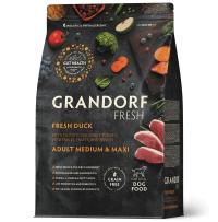 ����� ���� ��� ����� ������� � ������� ����� GRANDORF Fresh Dog Adult MED&MAXI Duck&Sweet Potato ������ ���� ���� � �������