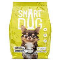 Корм Smart Dog сухой корм для взрослых собак всех пород с курицей и овощами, ADULT, Chicken and vegetables