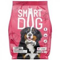 Корм Smart Dog сухой корм для взрослых собак крупных пород с ягненком и овощами, MAXI ADULT, Lamb and vegetables