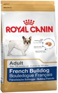 Сухой корм ROYAL CANIN French bulldog, для собак породы Французский бульдог старше 12 месяцев